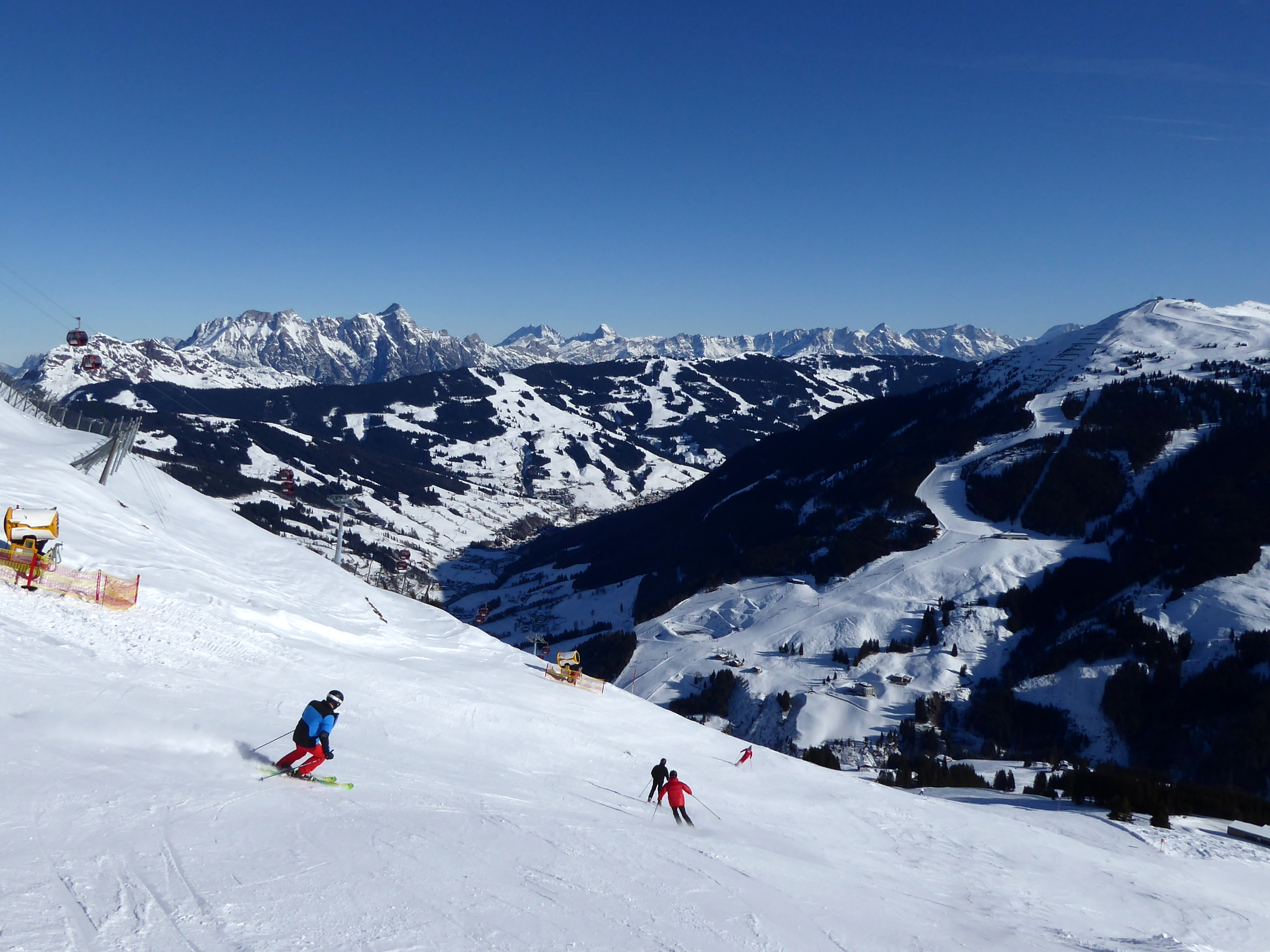 Ski resort Saalbach Hinterglemm Leogang Fieberbrunn (Skicircus)