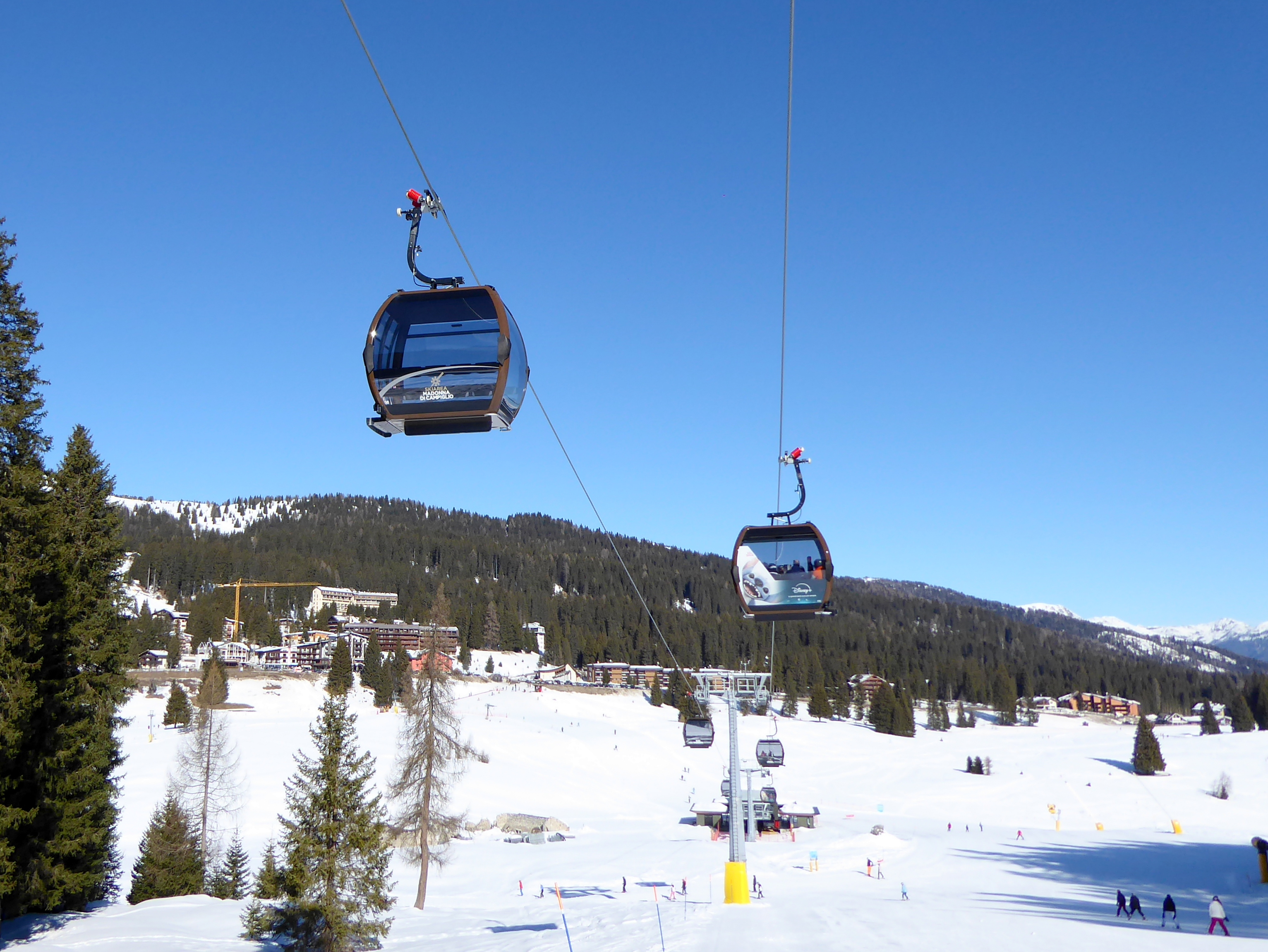 All lifts/cable cars at the ski resort Madonna di Campiglio/Pinzolo/Folgàrida/Marilleva