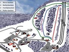 Trail map Stenkällegården