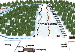 Ski resort Yxbacken