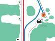 Trail map of the ski resort Luka nad Jihlavou