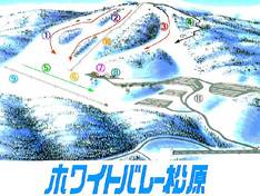 Trail map White Valley Matsubara