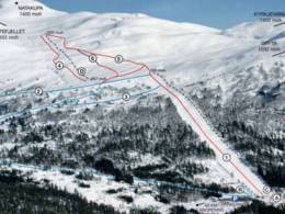 Ski resort Stryn Skisenter