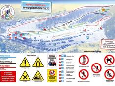 Trail map Pian Neiretto