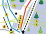 Trail map Zvičina