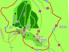 Trail map Powers Bluff