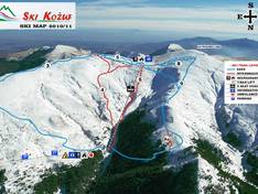 Trail map Mount Kozuf