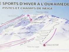 Trail map Oukaïmeden