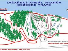 Trail map Vranča