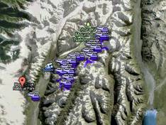 Trail map Wilderness