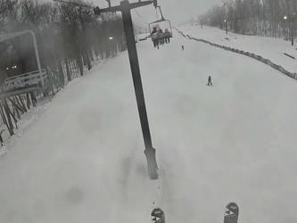 Santa Triple Chair Lift